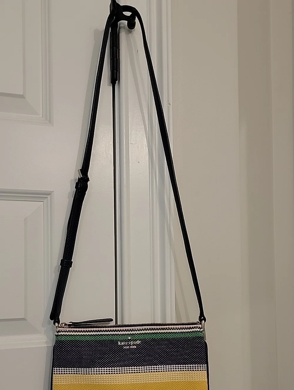 Kate Spade Jackson Boardwalk Stripe Crossbody Bag